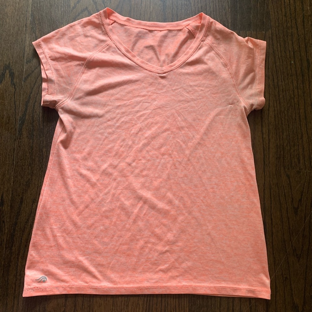 Youth orange athletic shirt
